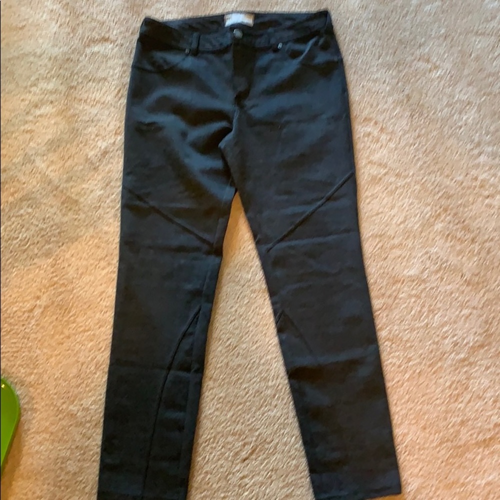 Free people charcoal grey jeggings